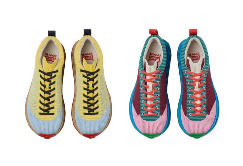 camper colorblock shoes